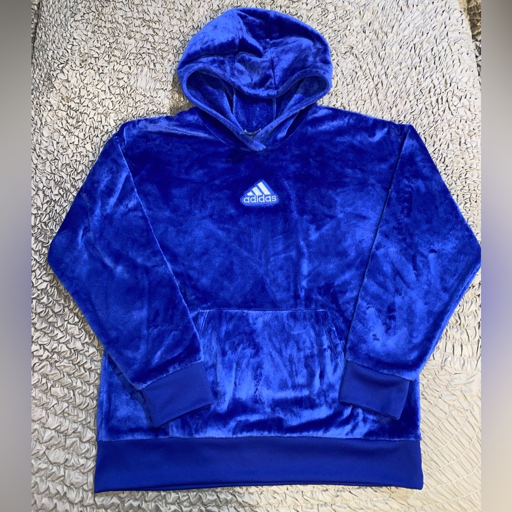 Adidas Plush hoodie Size 16